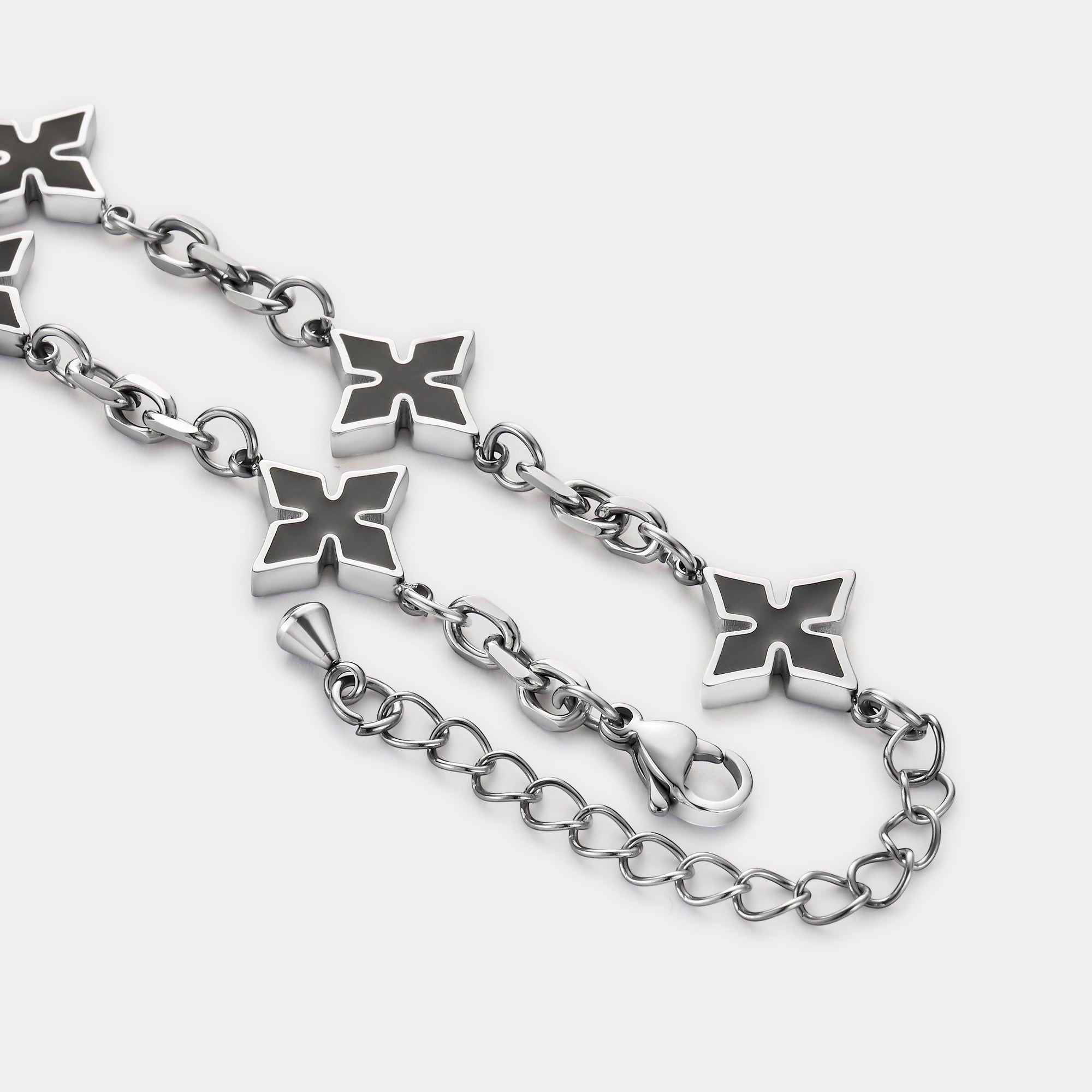 Signature Bracelet Black (Silver)