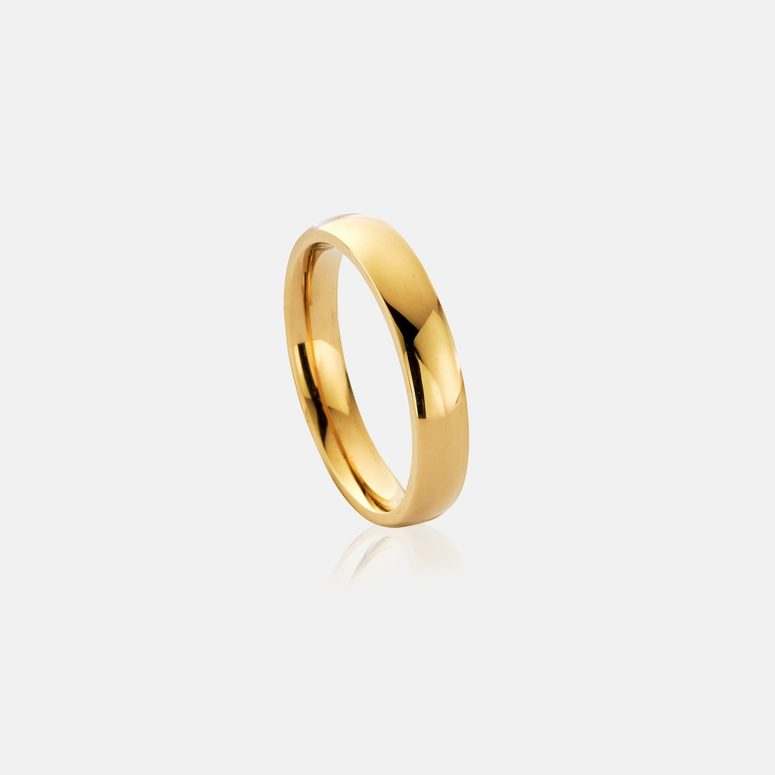 4MM ROUND BAND RING (GOLD)