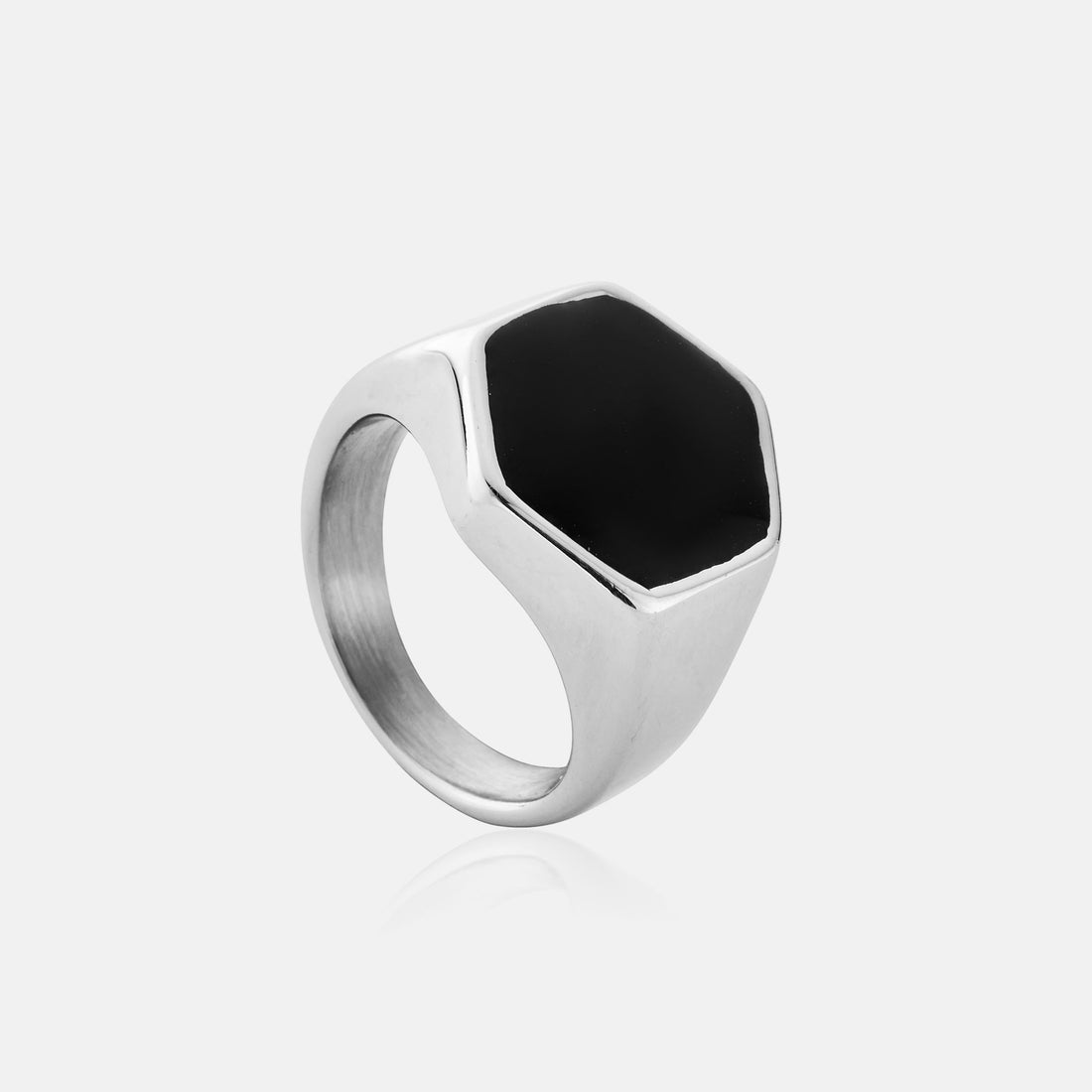 HEX RING-17MM (SILVER)