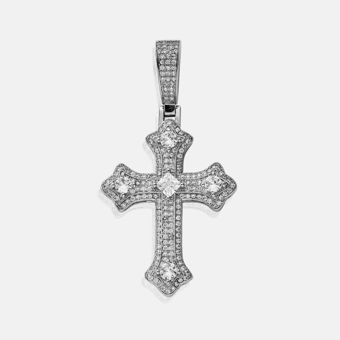 ICED CROSS PENDANT
