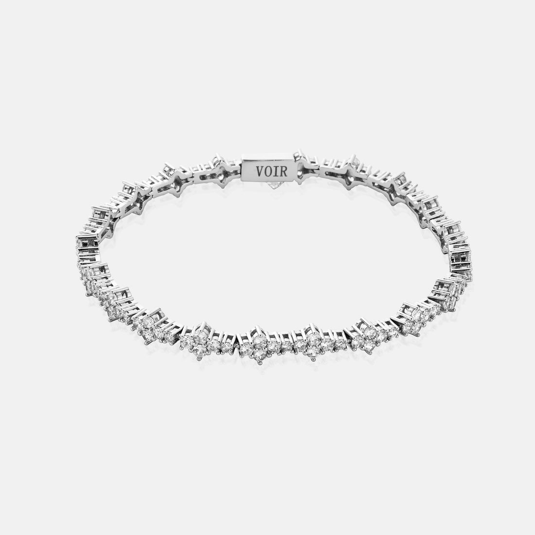 ICED HONEYCOMB BRACELET-6.5MM